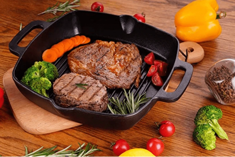 Versatility of Stovetop Cast Iron Grill Pans